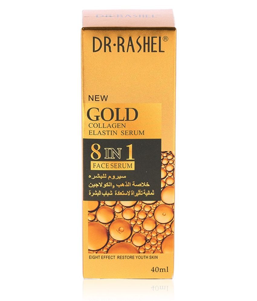     			DR.RASHEL Gold Collagen Elastin Face Serum 8 In 1 Face Serum 40 mL