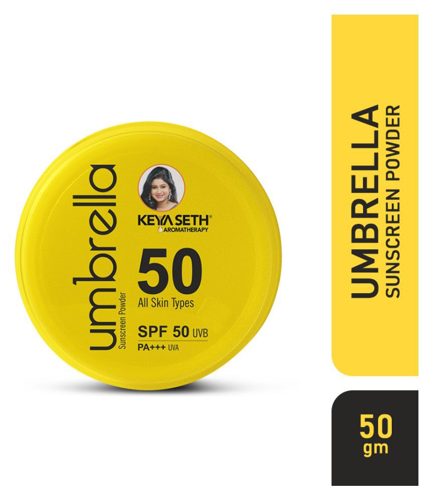     			Keya Seth Aromatherapy Sunscreen Powder SPF 50 PA+++ 50 g Pack of 2