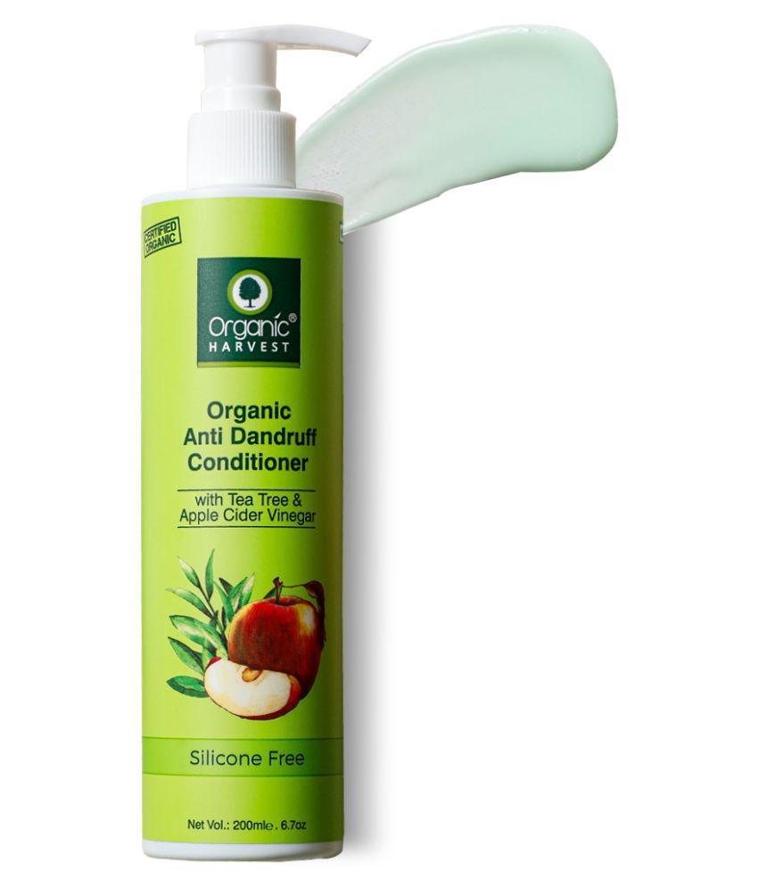     			Organic Harvest Anti-Dandruff Conditioner with Tea Tree and Apple Cider Vinegar for Women & Men, For All Type Hair - 200ml