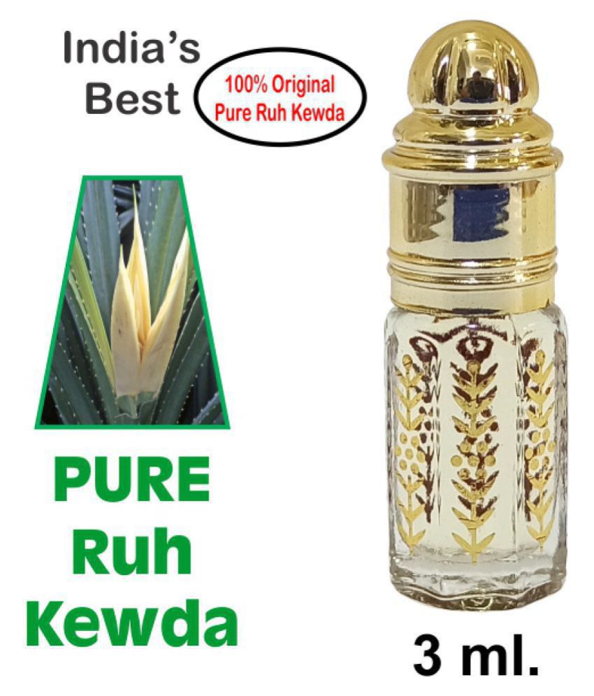     			INDRA SUGANDH BHANDAR - Natural Series Pure Kewda Oil Attar For Men & Women 3ml Pack Of 1