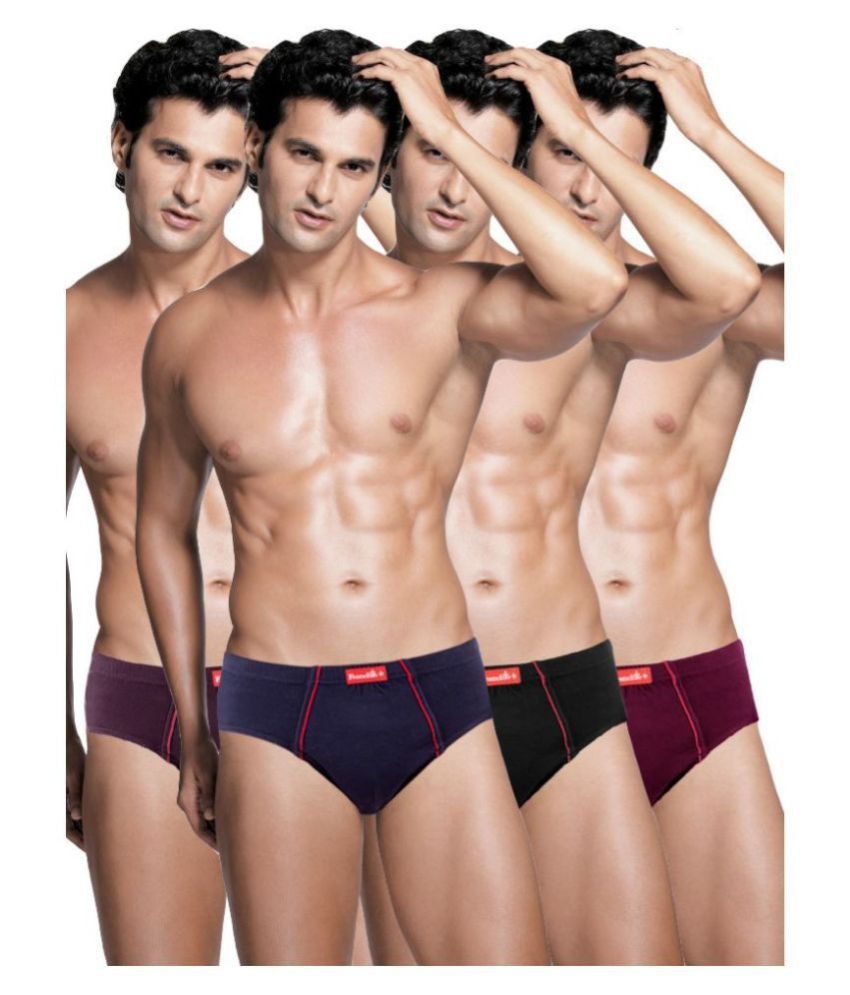     			VIP Multi Brief Pack of 4