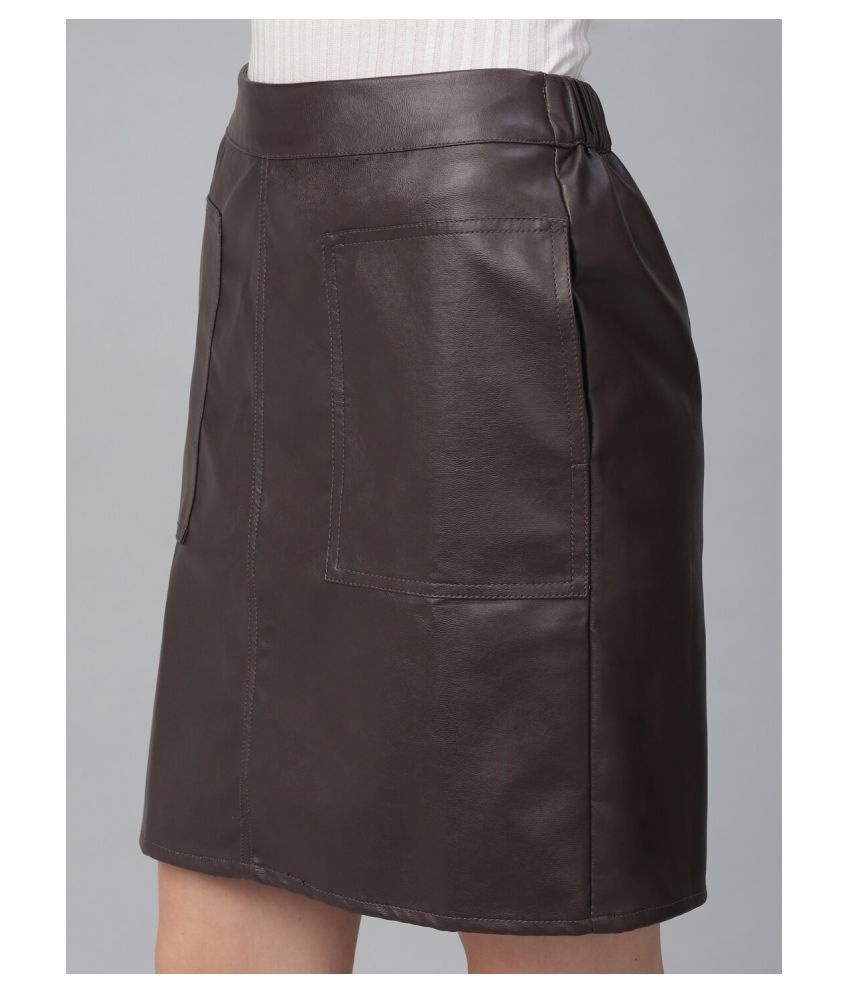 leather skirt universal