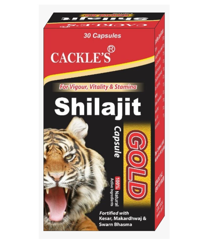     			Ayurveda Cure Shilajit Gold Capsules 30 no.s Minerals Capsule