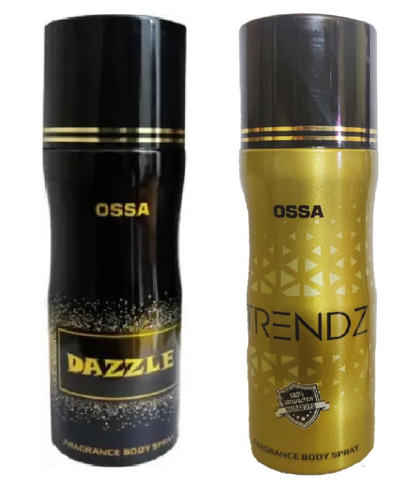    			OSSA 1 DAZZLE and 1 TRENDZ deodorant, 200 ml each(Pack of 2)