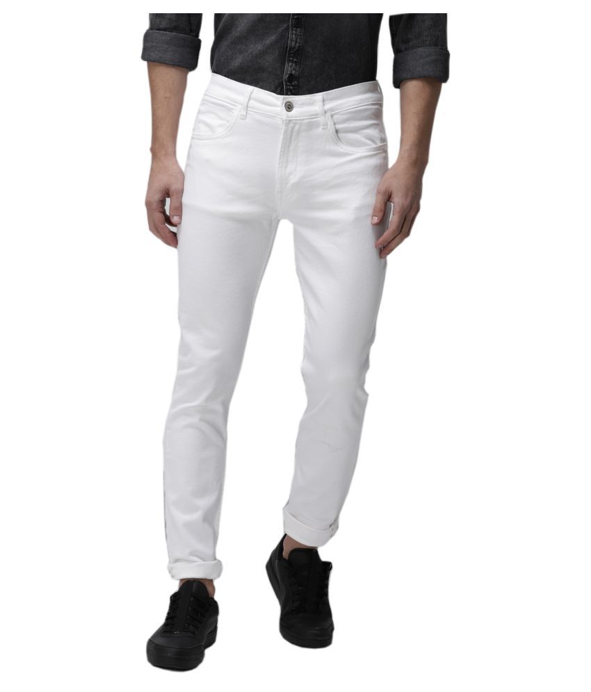     			X20 Jeans White Skinny Jeans