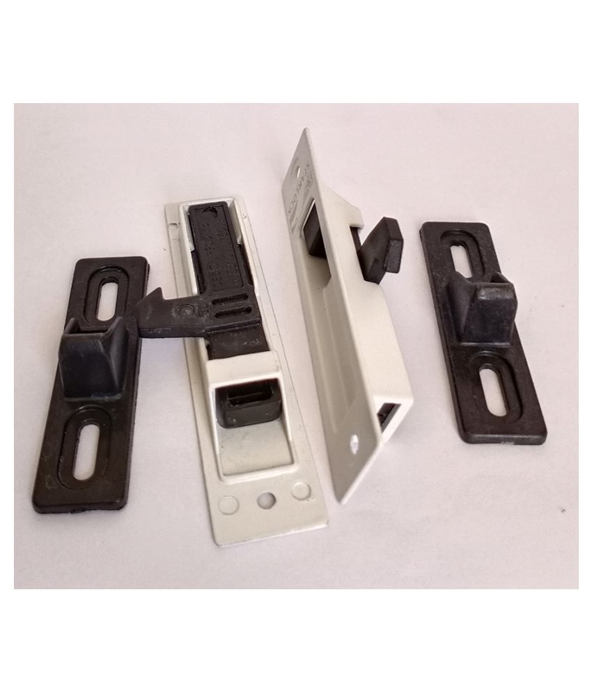 Buy Aluminium Sliding Window Concealed Lock (2 Pcs) (Offwhite) Online