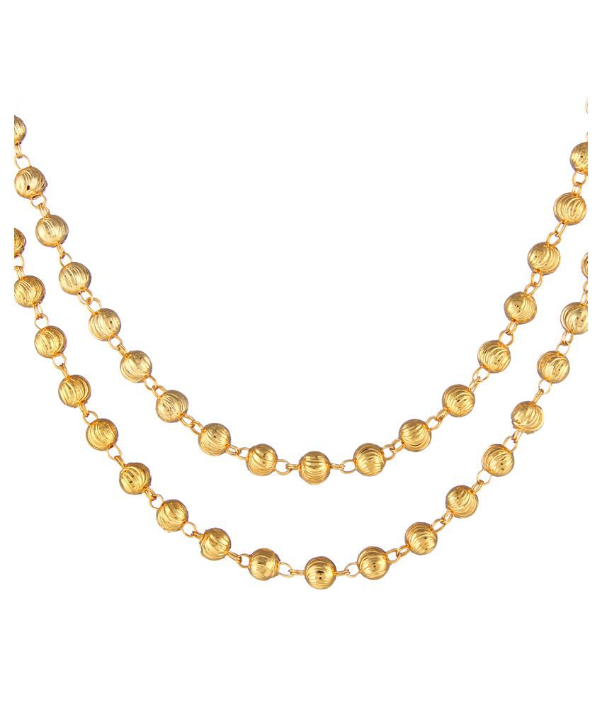 Darshini Designs Alloy Golden Traditional Necklaces Set Collar - Buy ...