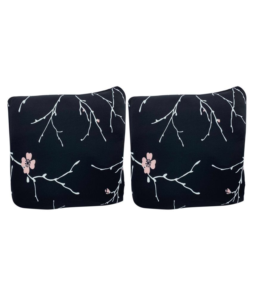     			House Of Quirk Set of 2 Polyester Cushion Covers 40X40 cm (16X16)