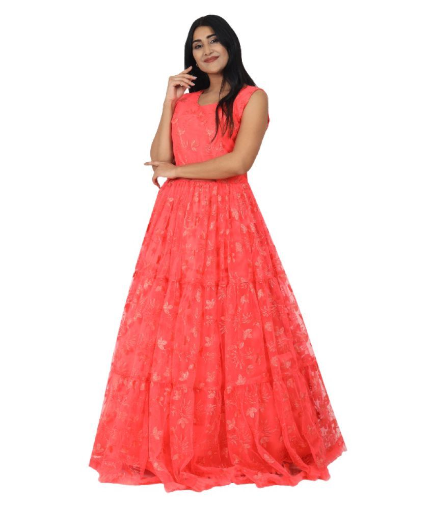 ethnic gown look