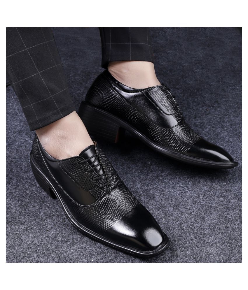 bxxy black formal shoes