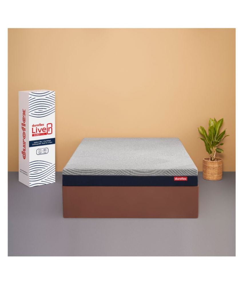 Duroflex LiveIn Duropedic Memory Foam Mattress 15 cm(6 Inch) Buy