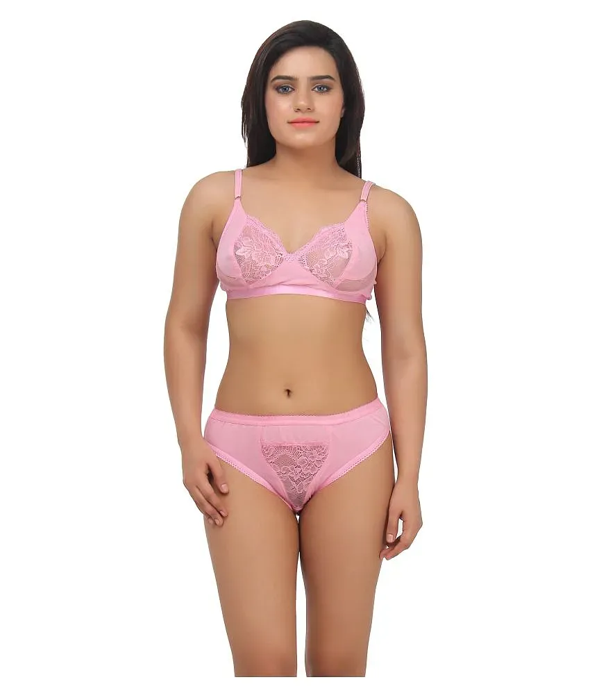 Buy online White Lace Detailed Bras And Panty Set from lingerie for Women  by Kyodo for ₹499 at 29% off