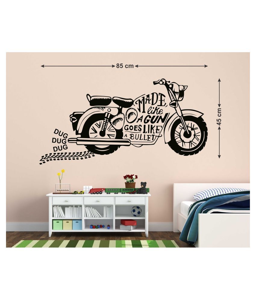 bullet bike wall