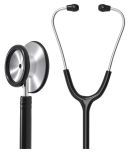 Mcp Cardiology Dual Head Stainless Steel Stethoscope 25 cm Cardiology Black