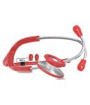 Mcp Classic Red Dual Head Stainless Steel Stethoscope 25 cm Adult Red