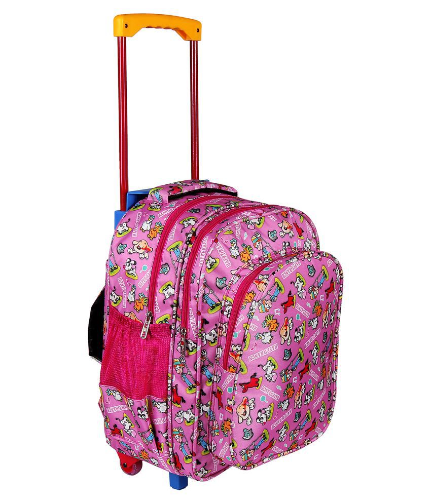     			Da Tasche Pink School Bag for Girls