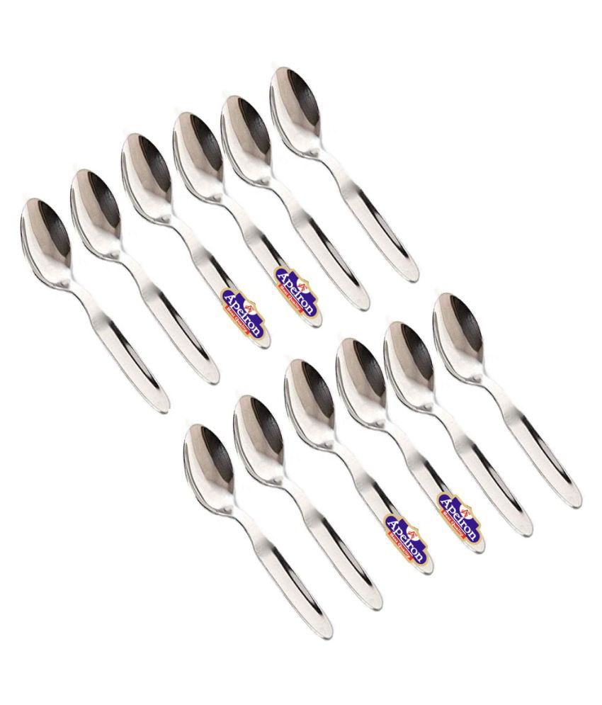     			APEIRON 12 Pcs Stainless Steel Serving Spoon