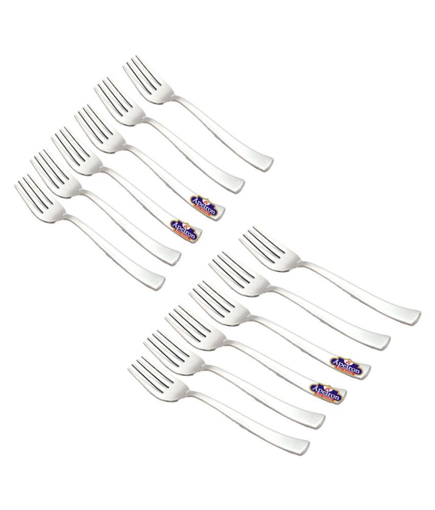     			APEIRON 12 Pcs Stainless Steel Baby Fork