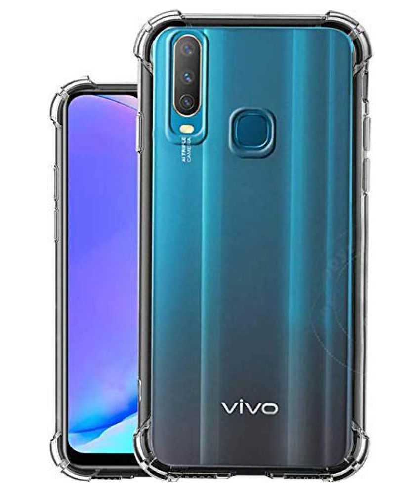 Vivo Y12 Shock Proof Case NBOX - Transparent