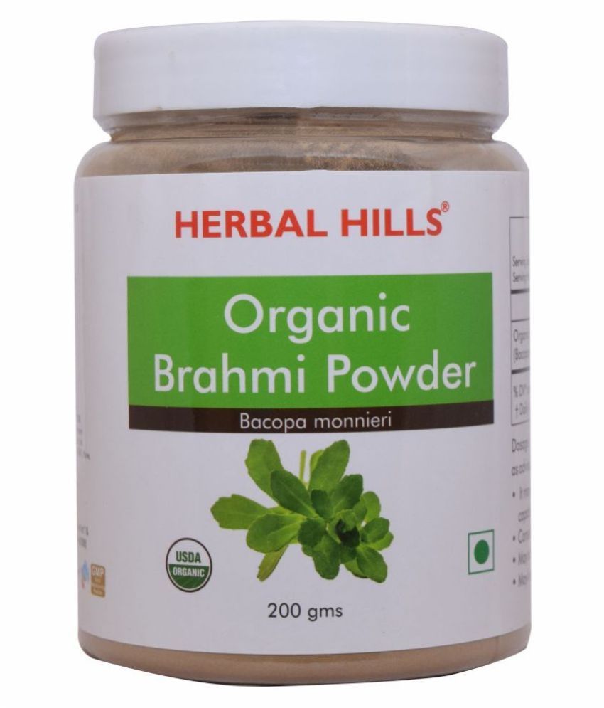     			Herbal Hills Organic Brahmi Powder 200 gm Pack of 5