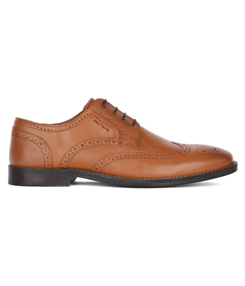 red tape derby formal shoes