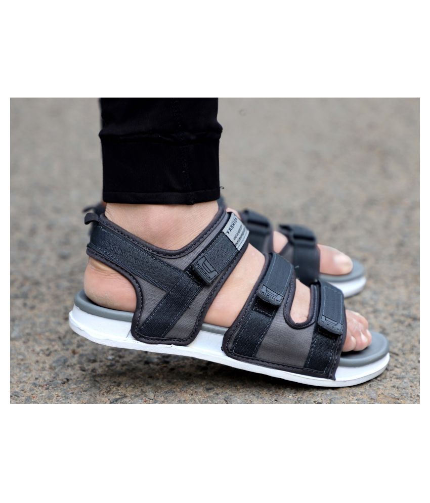     			Aadi - Gray Men's Sandals