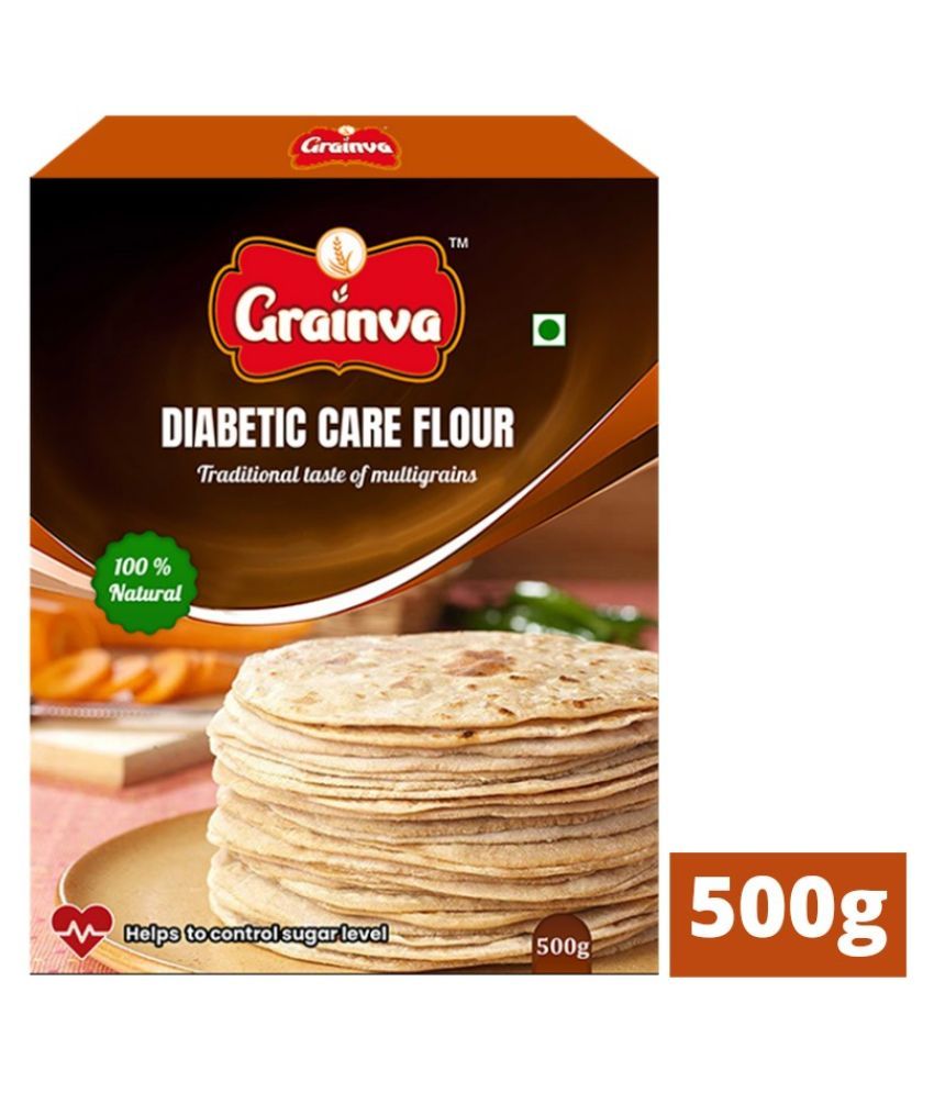 GRAINVA DIABETIC CARE FLOUR Sugar Control Low GI & Carbs Gluten Free
