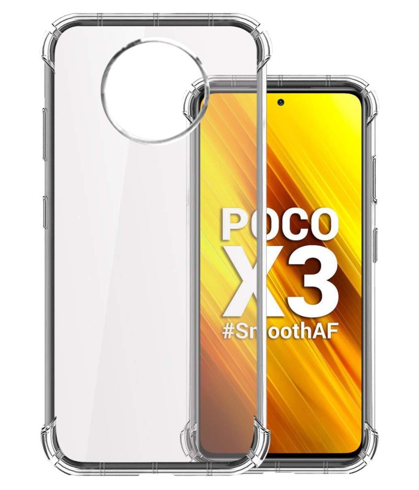     			Xiaomi Poco X2 Shock Proof Case Kosher Traders - Transparent Premium Transparent Case