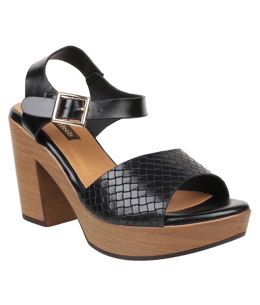 block heel flats