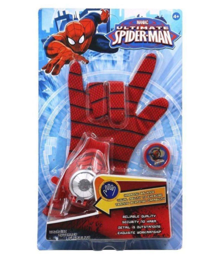 spider man gloves toy