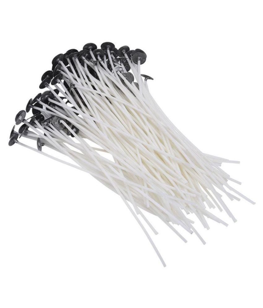     			24 pcs  Cotton Candle Making Wicks for Candle Making DIY, Party Supplies, Size 7 inch (18 cm)
