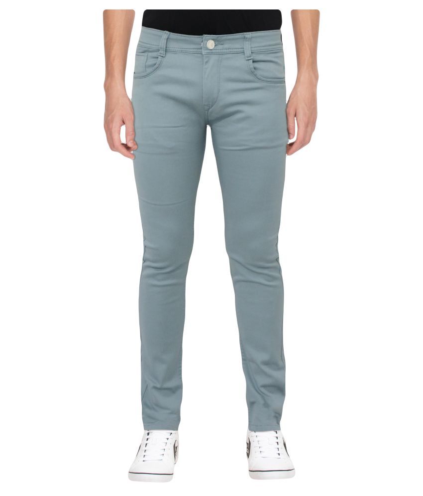     			Urban Legends Blue Regular Fit Jeans