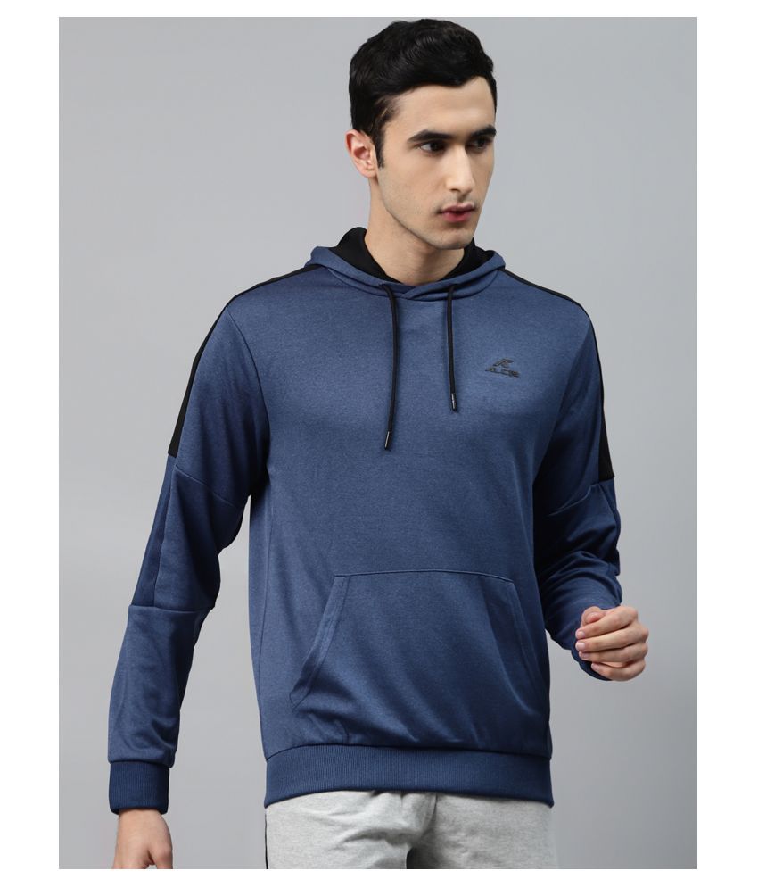     			Alcis Blue Polyester Sweatshirt