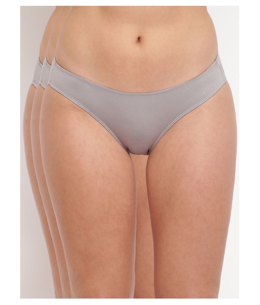     			BASIICS By La Intimo Cotton Lycra Bikini Panties