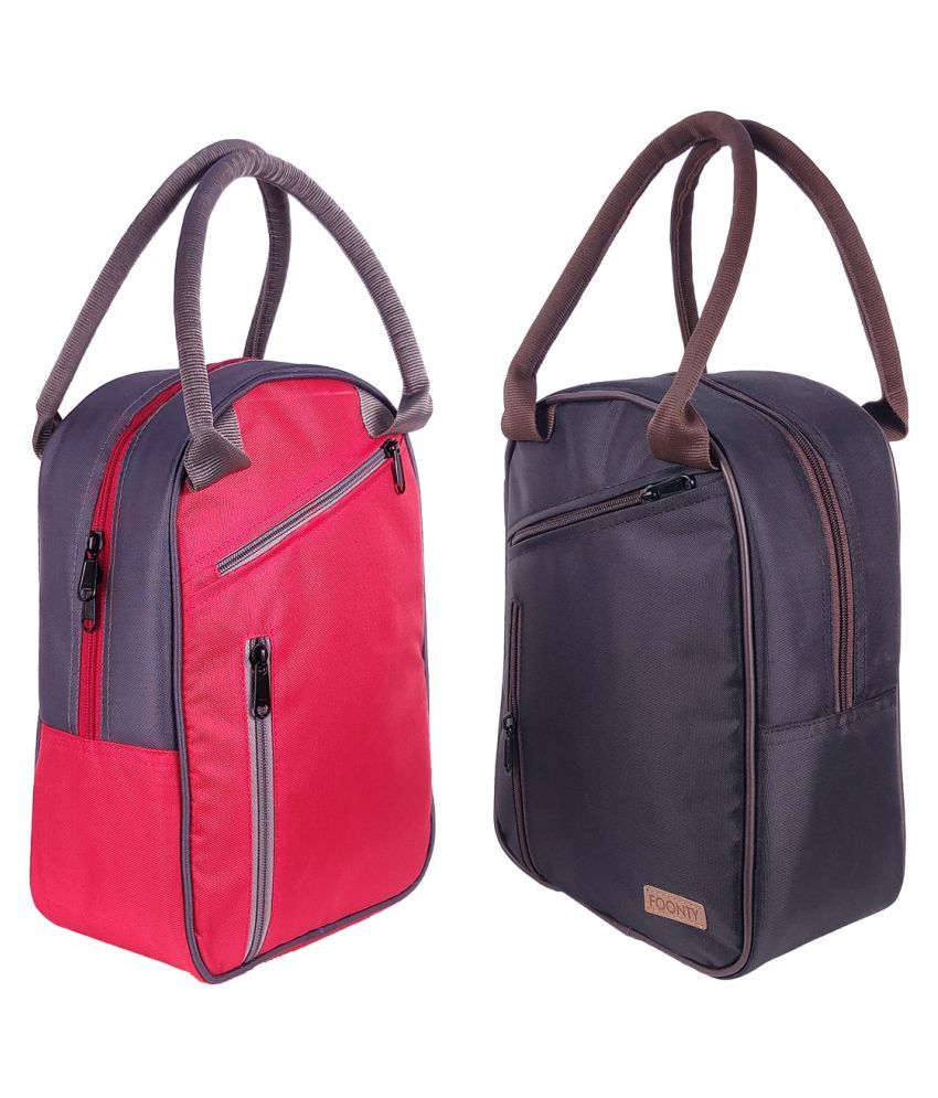     			Foonty Multi Lunch Bags - 2 Pcs