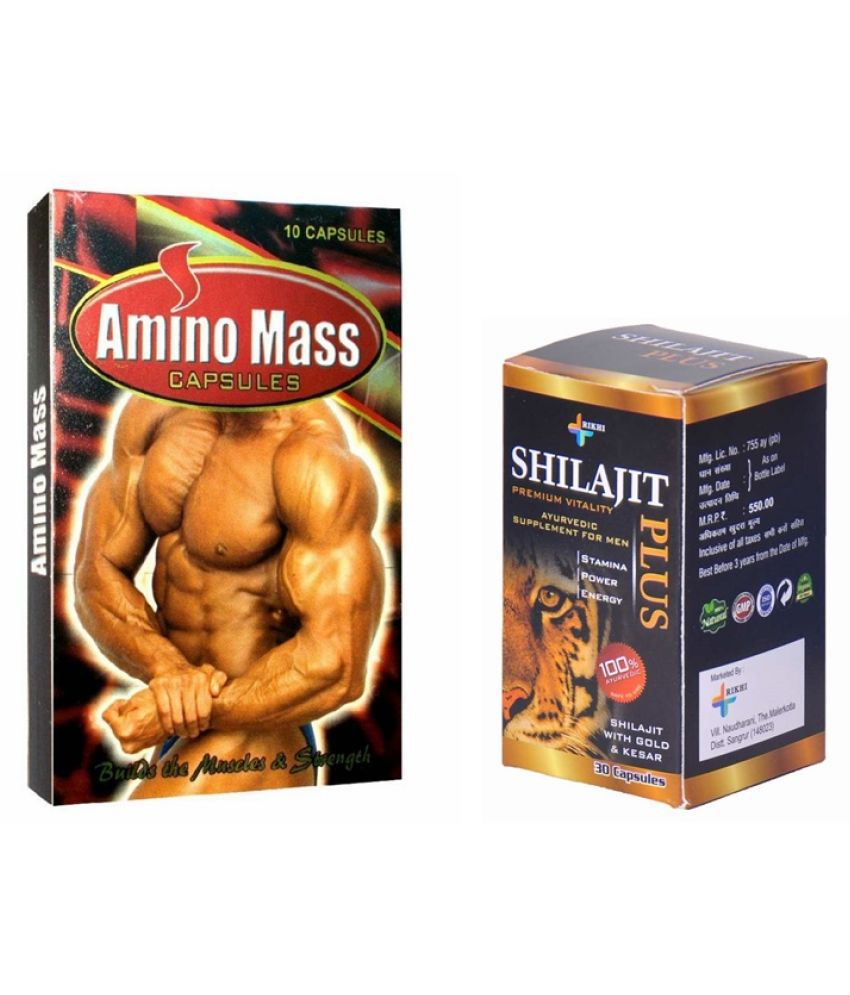     			Herbal Care Amino Mass (30 Caps) & Shilajit Plus (Caps 30) - Combo Pack