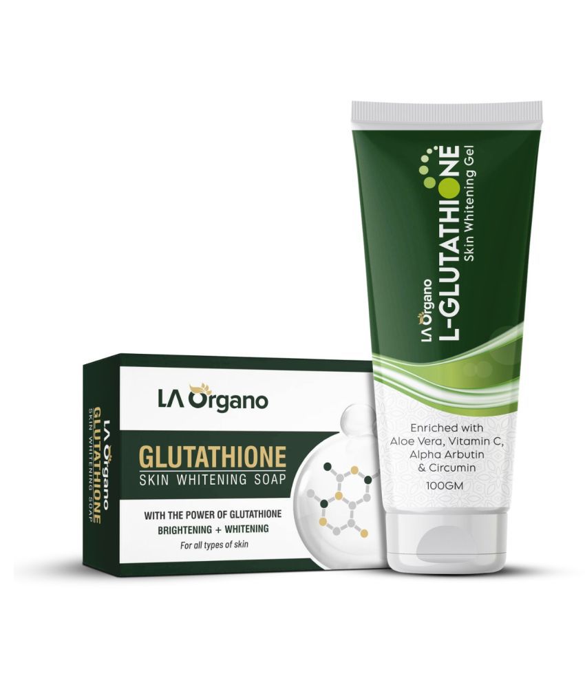 LA ORGANO L-Glutathione Gel and Soap Facial Kit 200 g Pack of 2