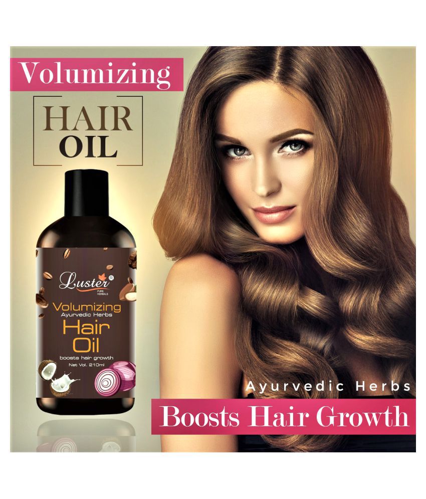 Luster Volumizing Ayurvedic Herbs Hair Oil 200 mL
