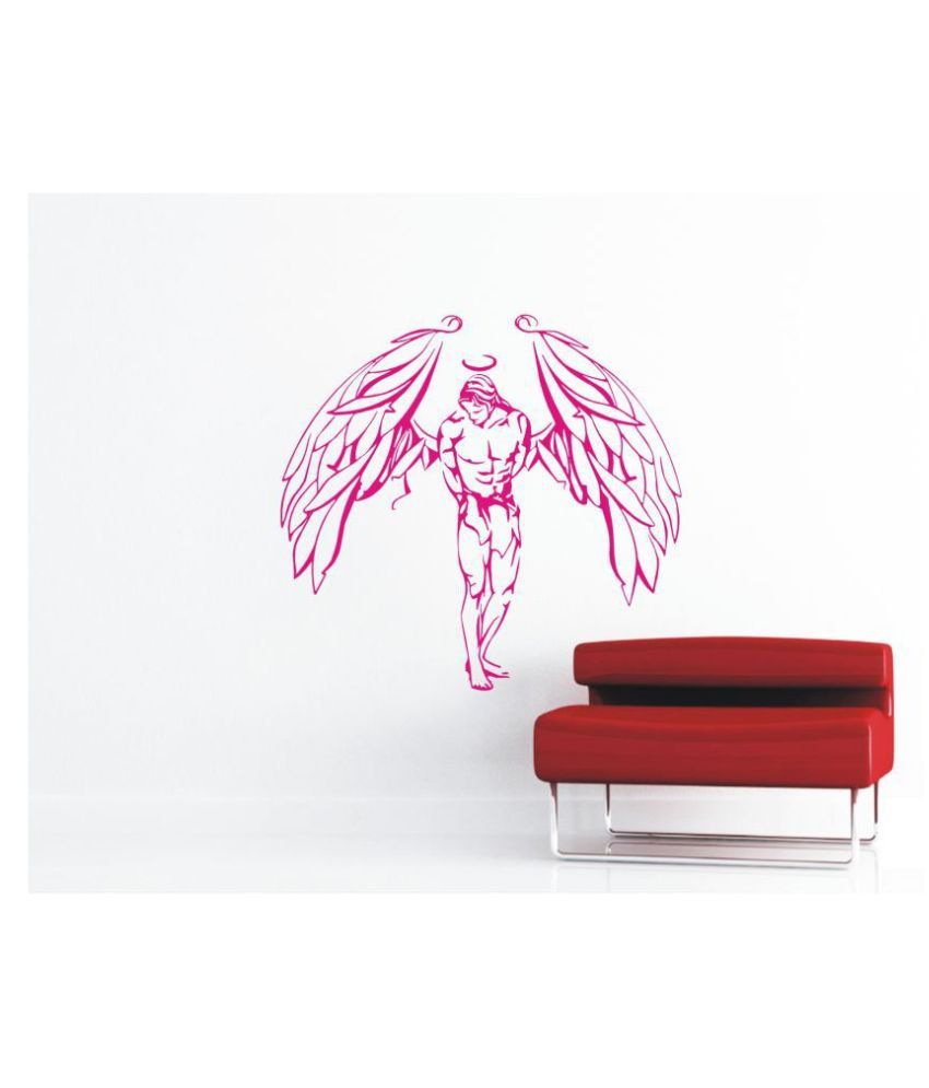 Sky Decal devil wall sticker Abstract Glow in the Dark Sticker ( 58 x
