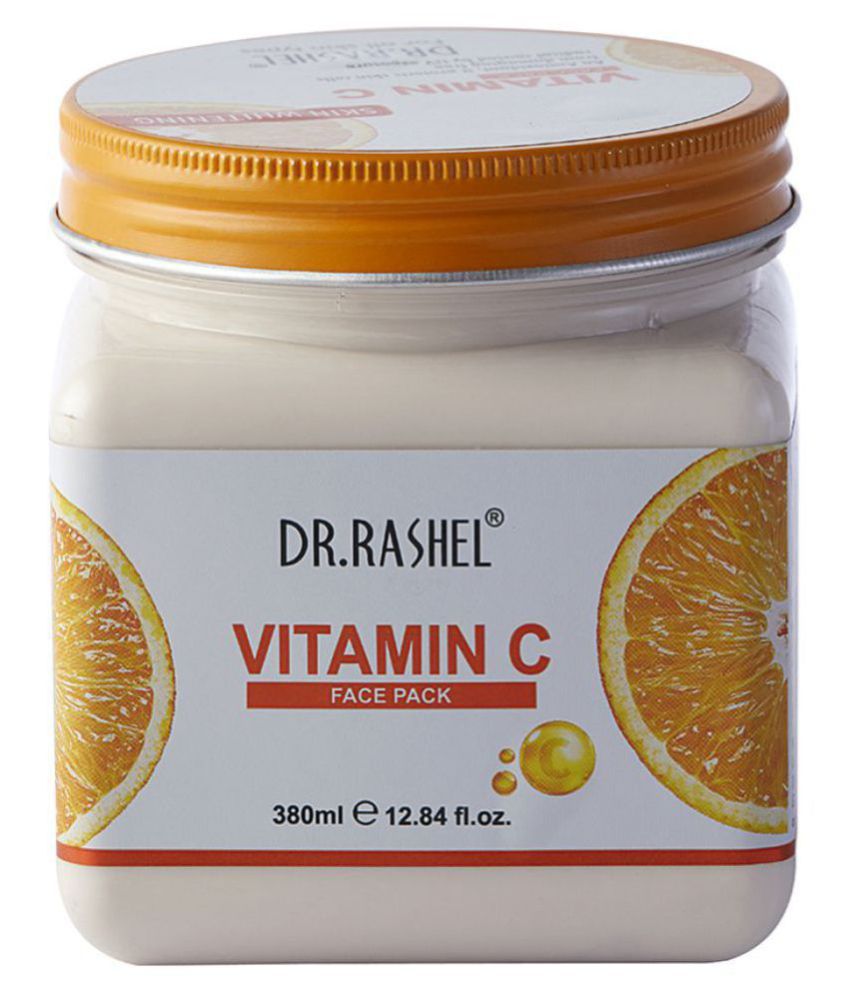     			DR.RASHEL Vitamin C Face Pack For Reduces Oil, Acne & Blemishes Free Moisturized Glowing Skin 380 ml