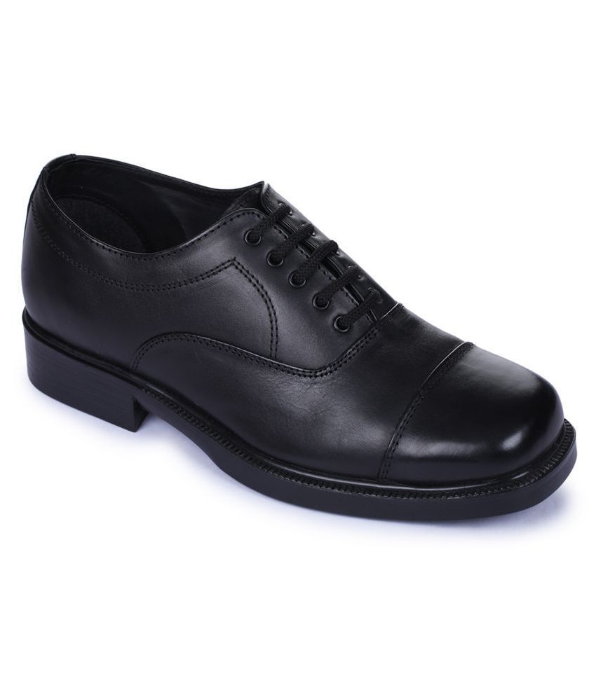     			Fortune By Liberty - Black Men's Derby Formal Shoes