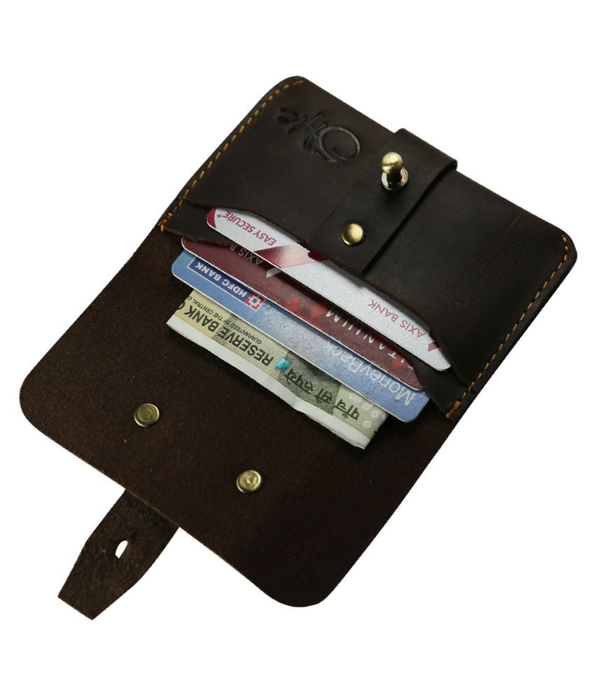     			Style 98 Leather Brown Casual Regular Wallet