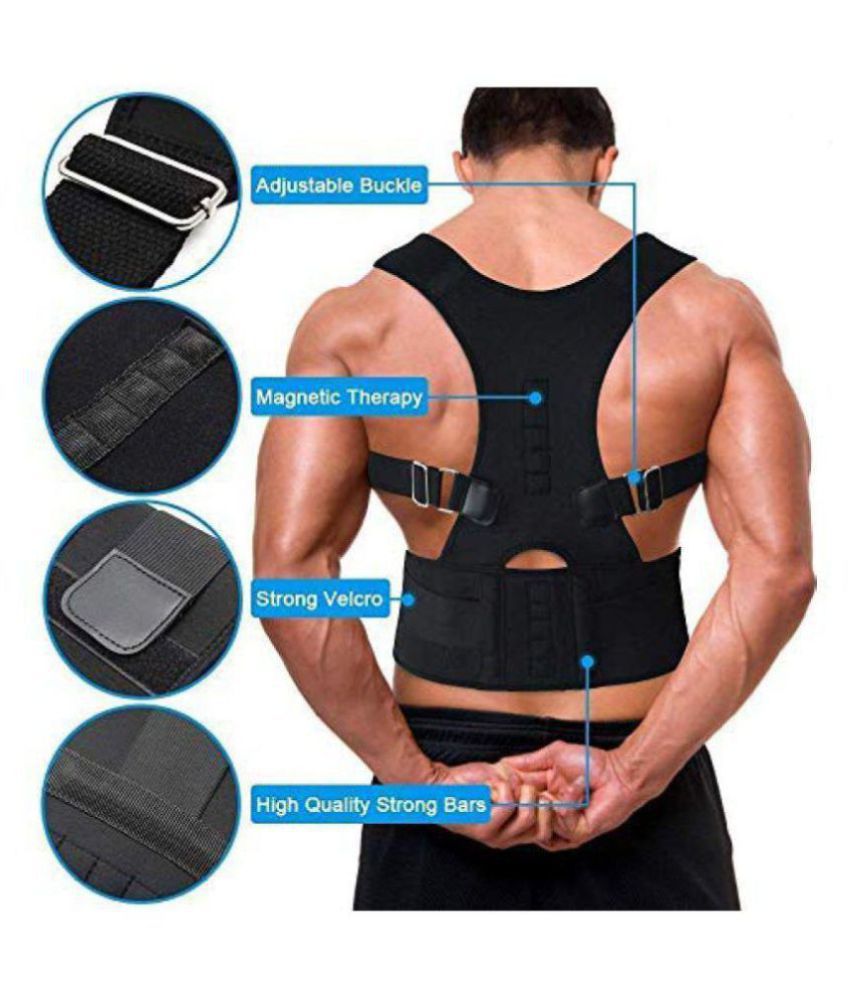 Mocktell Real Doctor Posture Magnetic Shoulder Belt Size -S