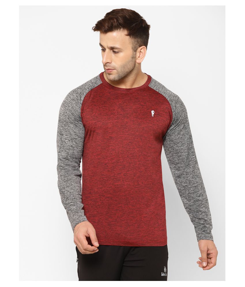     			EPPE Maroon Polyester T-Shirt Single Pack