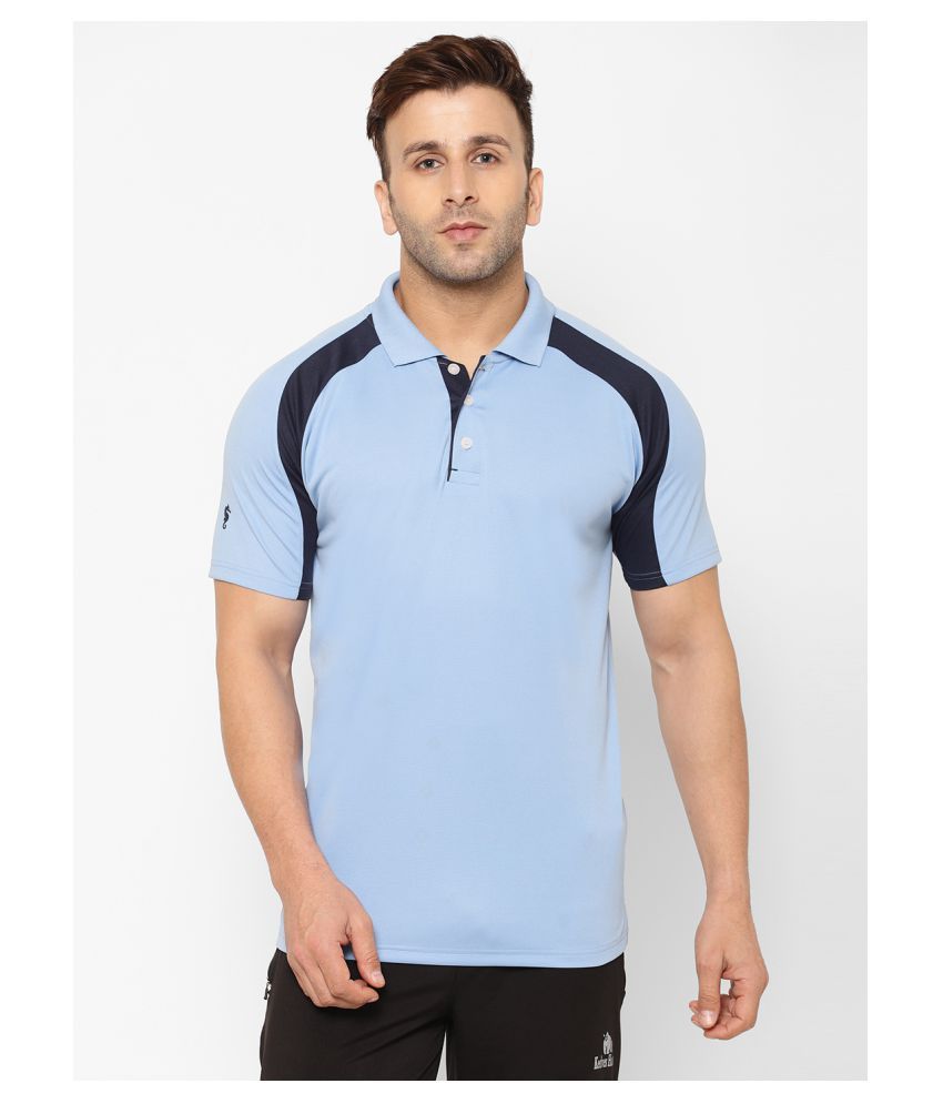     			EPPE - Blue Polyester Regular Fit Men's Sports Polo T-Shirt ( Pack of 1 )