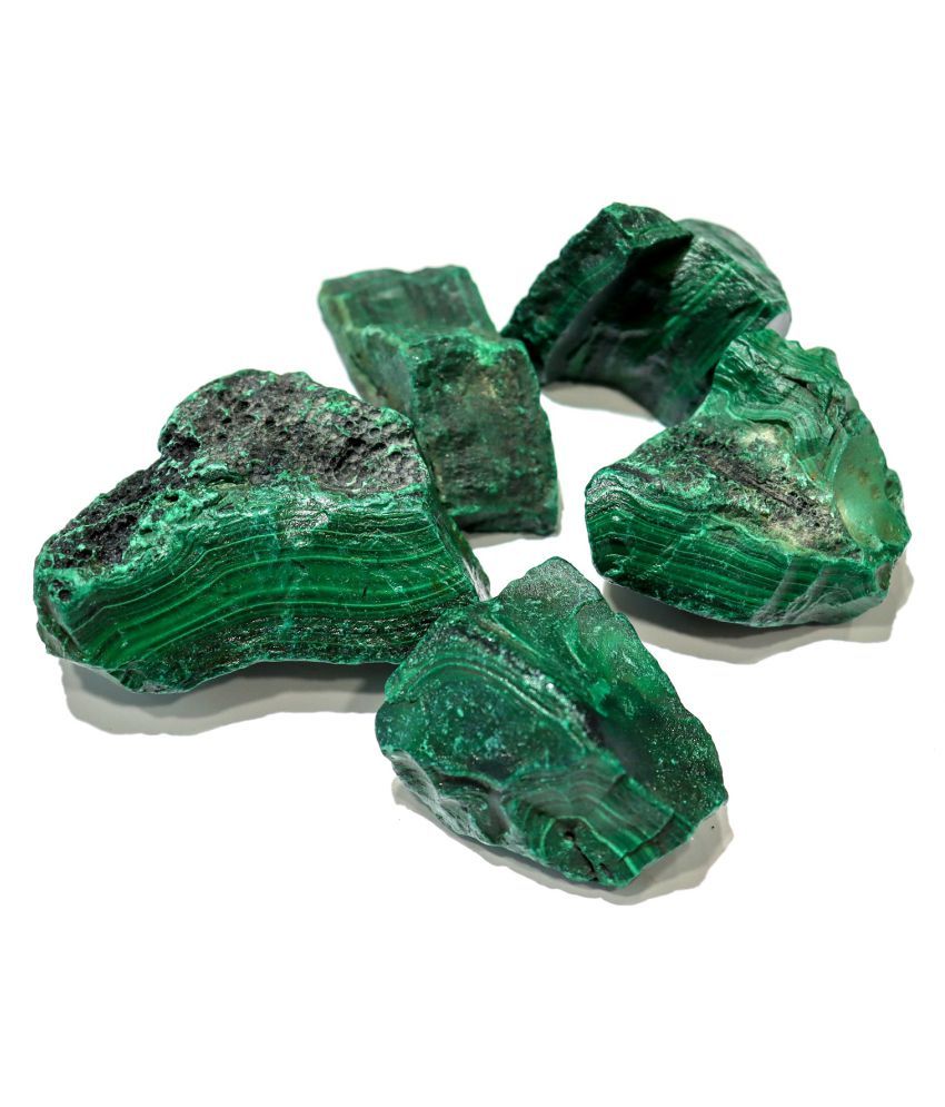 Marka Jewelry Natural Malachite Rough Gemstone Reiki Crystal Products