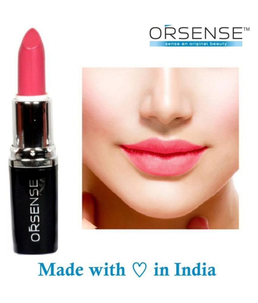     			orsense Creme Lipstick Flamingo Pink 3 g