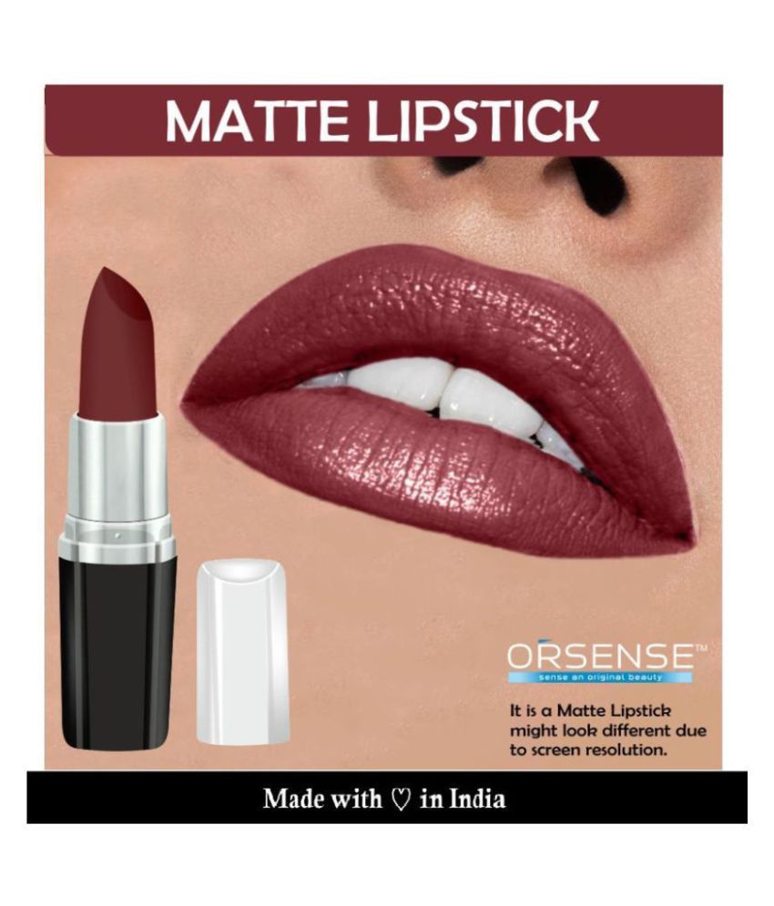     			orsense Lipstick Brown 3.5 g