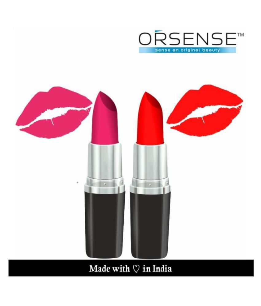     			orsense Lipstick Hot Pink Pack of 2 121 g