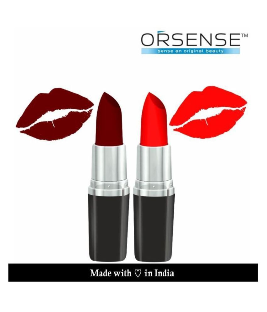     			orsense Lipstick Orange Pack of 2 121 g